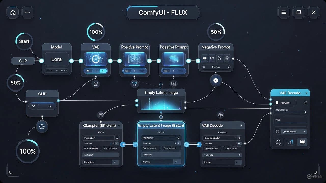 ComfyUI + FLUX lokal einrichten – Eine geführte Anleitung