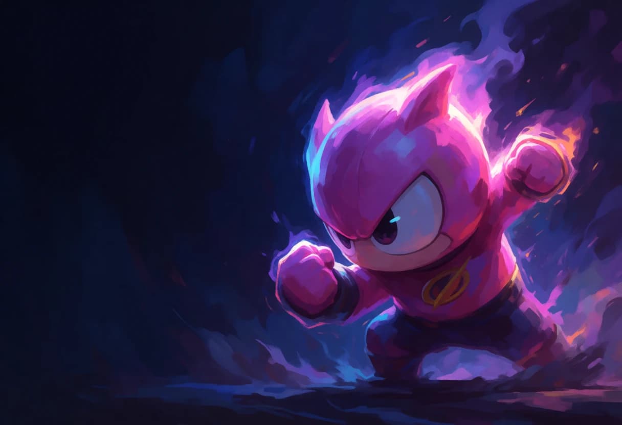 Kirby in Super Smash Bros Fan Art: Stable Diffusion Prompts
