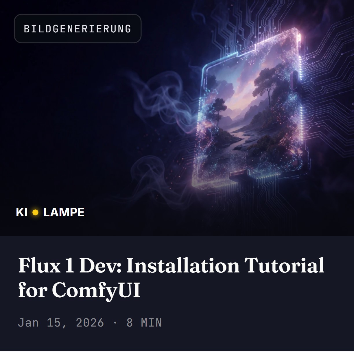 Flux 1 Dev: Installation Tutorial for ComfyUI